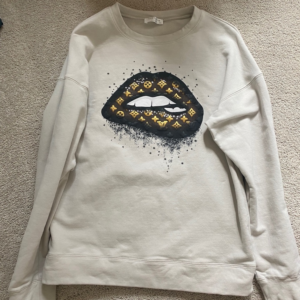 Louis Vuitton printed sweatshirt
